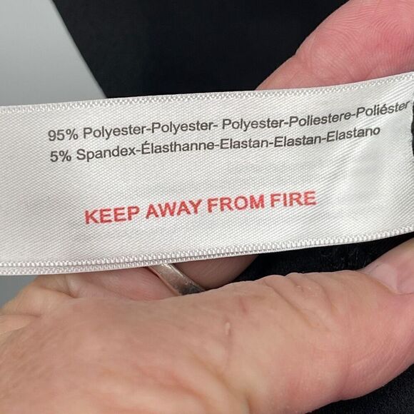 NWT Solace London Black Open Criss Cross Back Bacall Knee Length Dress Size 6 - Picture 11 of 13